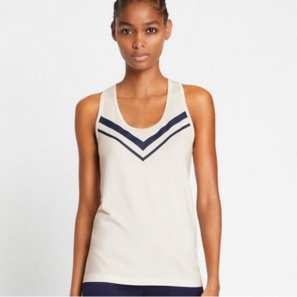 Tory Sport Tops - NWT Tory Sport Performance Chevron Tank, Womens XS